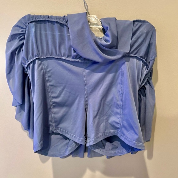 Vanilla Star Blue Mist Pirouette Skort Tie Front Juniors Size Small - Picture 2 of 12